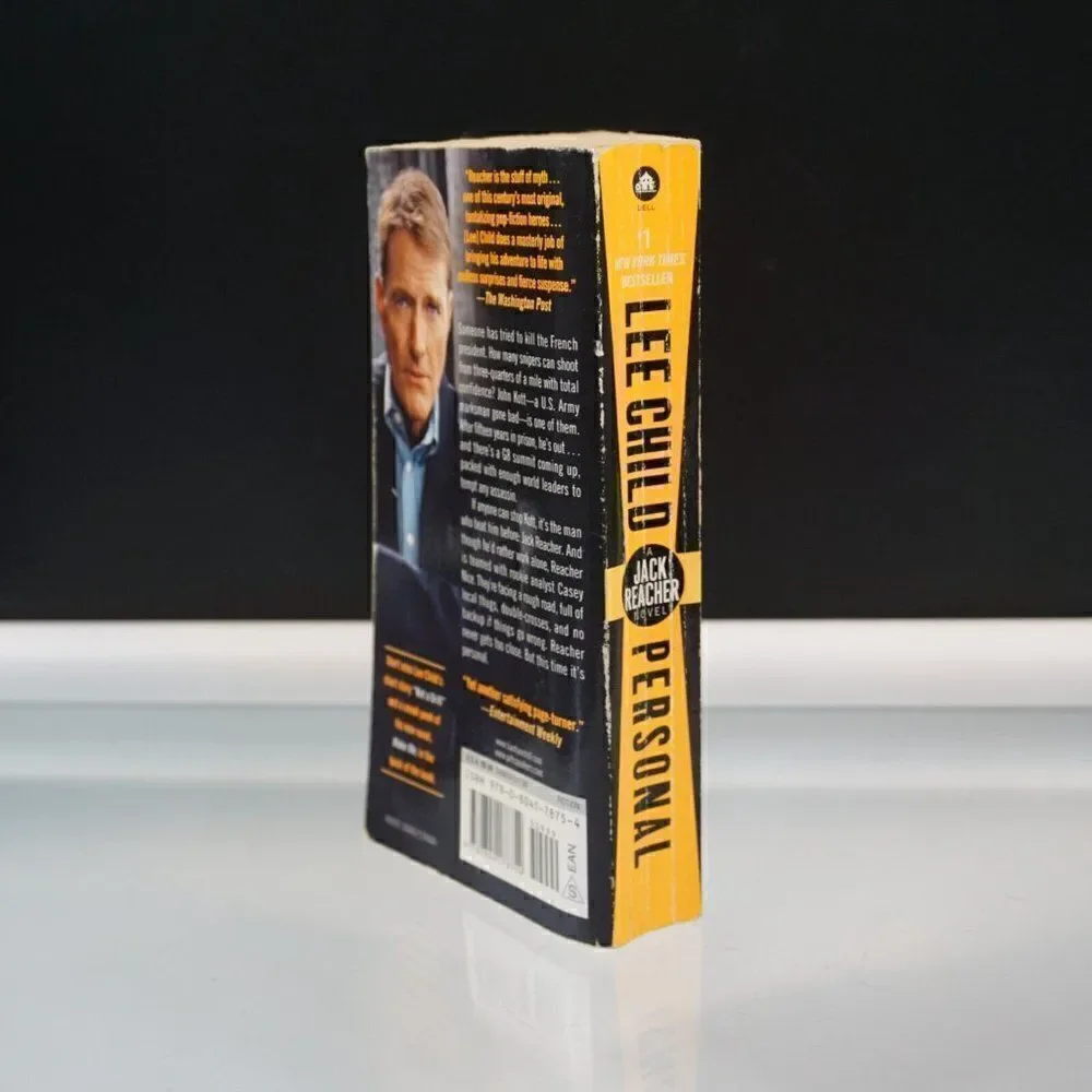 Personal A Jack Reacher Novel by Lee Child 2015 Paperback